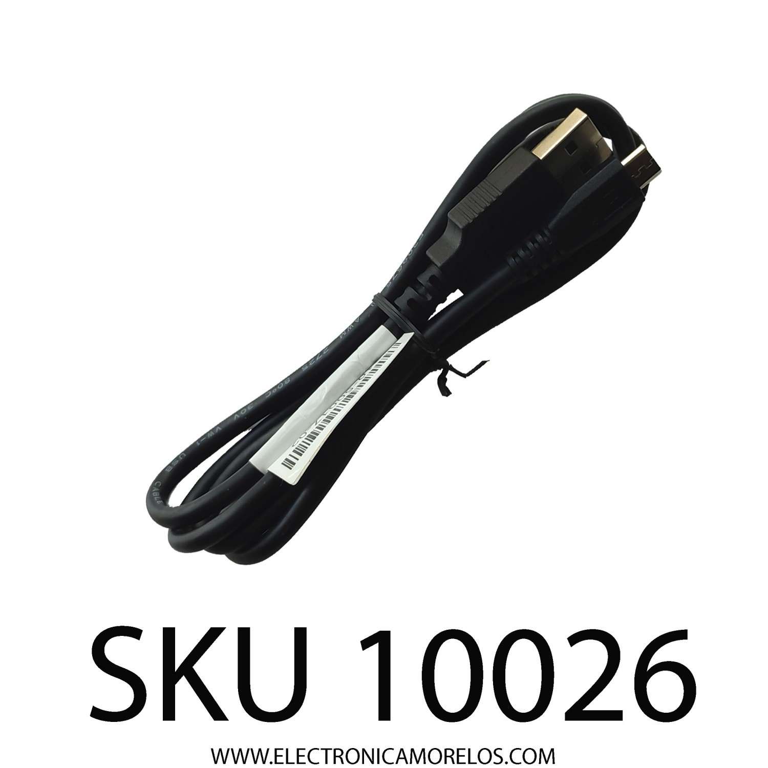 CABLE  ARLO TIPO A ( 1 METRO ) / BLANCO / NEGRO / NUMERO DE PARTE 310-50017-02 / 310-50008-03 / 310-50008-02 / E309675 AWM 2725 / 80ºC 30V / VW-1 USB / EN LA COMPRA POR MAYOREO MEJORAMOS EL PRECIO	